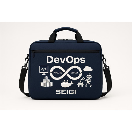 Torba DevOps Gear granatowa na laptop 15,6 cala