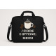Torba Laptop & Coffee czarna 15,6"