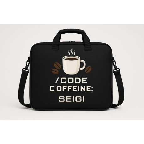 Torba Laptop & Coffee czarna 15,6"