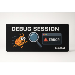 Podkładka XXL Debug Session – Premium 900×400 mm