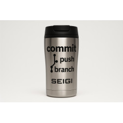 Termos Coffee Commit Stalowy 350 ml - próżniowy do kawy