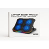 Podstawka chłodząca Laptop Boost Pro 2.0 – 4 wentylatory, RGB, regulowana
