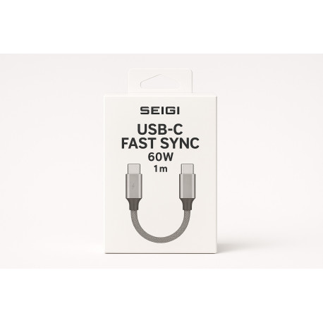 Kabel USB-C Fast Sync 60W 1 m