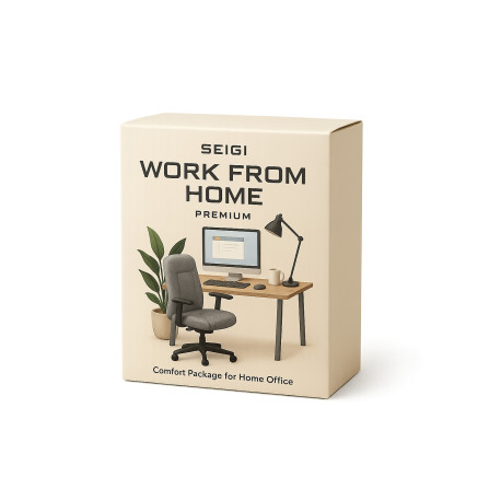Zestaw Work From Home Premium — Komfortowy pakiet do biura domowego
