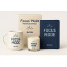 Zestaw Focus Mode — Pakiet koncentracji (kubek 350 ml, świeca, notatnik)