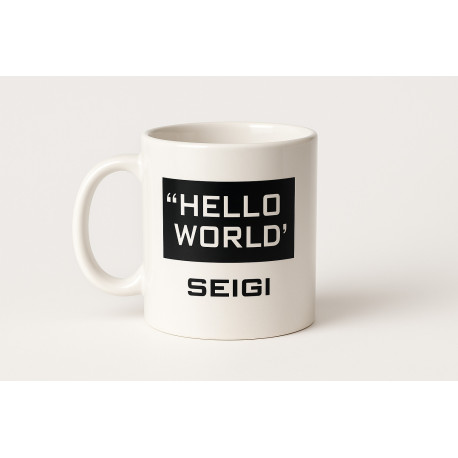 Kubek Hello World Morning biały