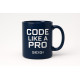 Kubek Code Like a Pro granatowy