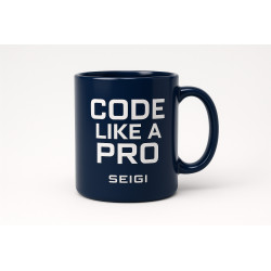Kubek Code Like a Pro granatowy