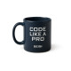 Kubek Code Like a Pro granatowy