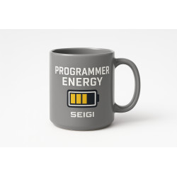 Kubek Programmer Energy szary