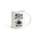 Kubek 404 Coffee Not Found biały