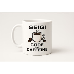 Kubek Office Coffee Loop biały