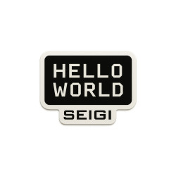Naklejka Hello World